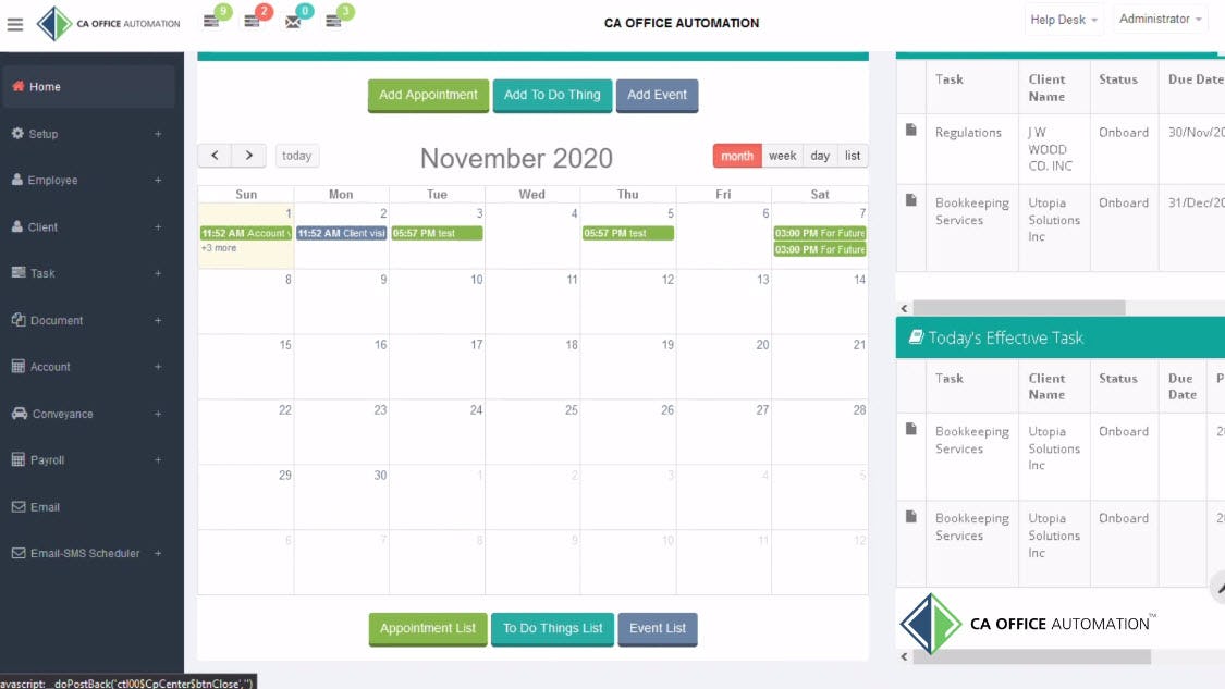 CA Office Automation Software - 2