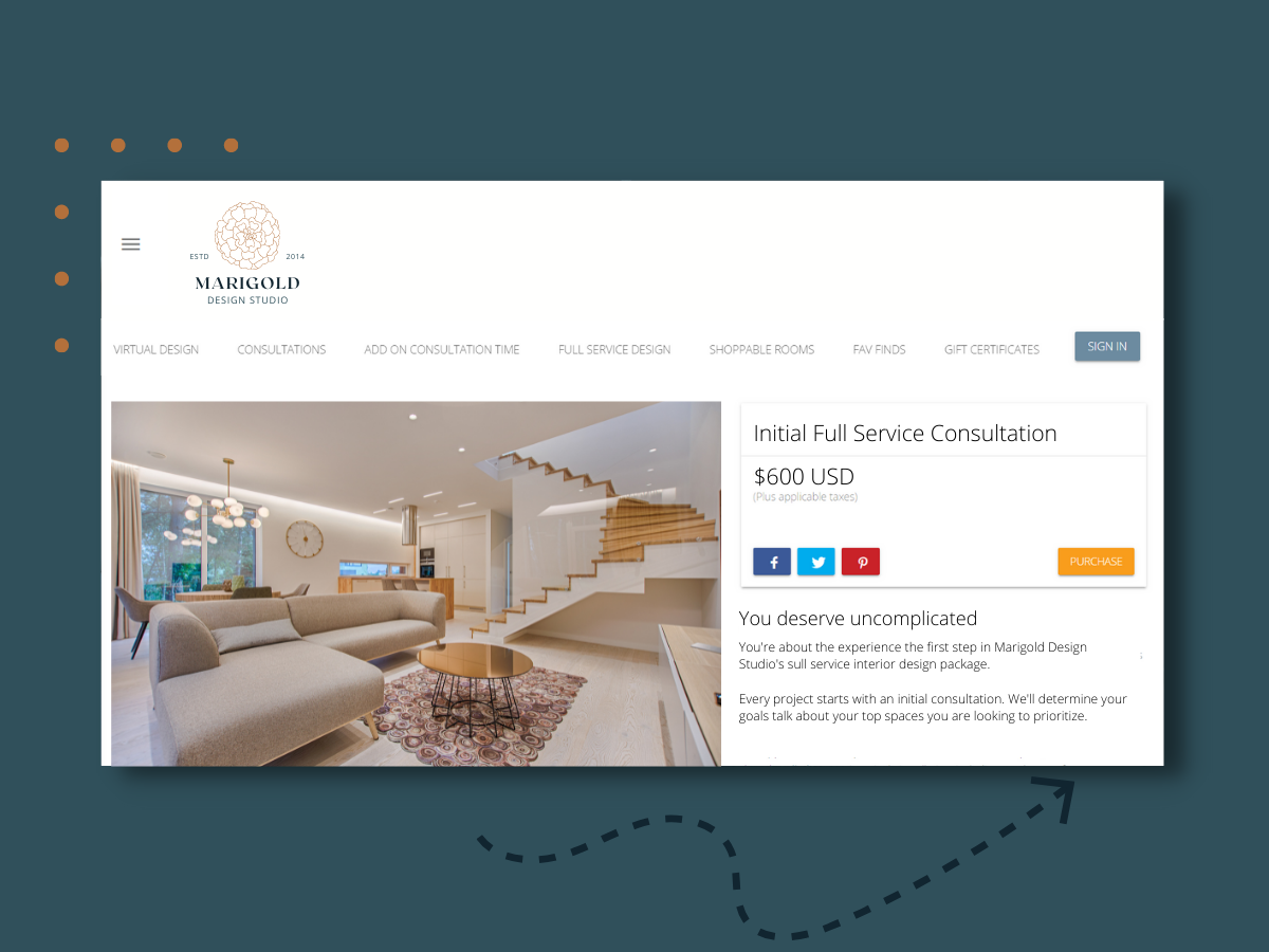 Mydoma Studio Software - Generate new client leads with embeddable design packages