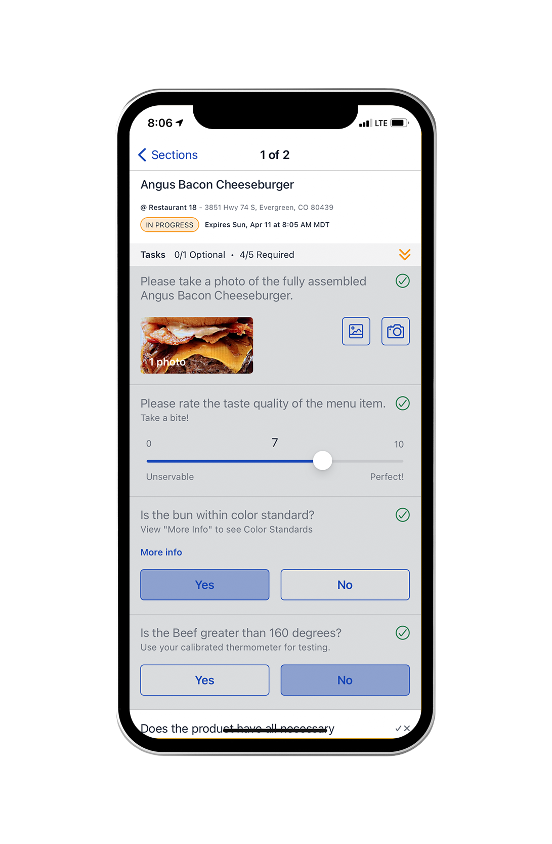 GoSpotCheck Food Quality Mission-thumb