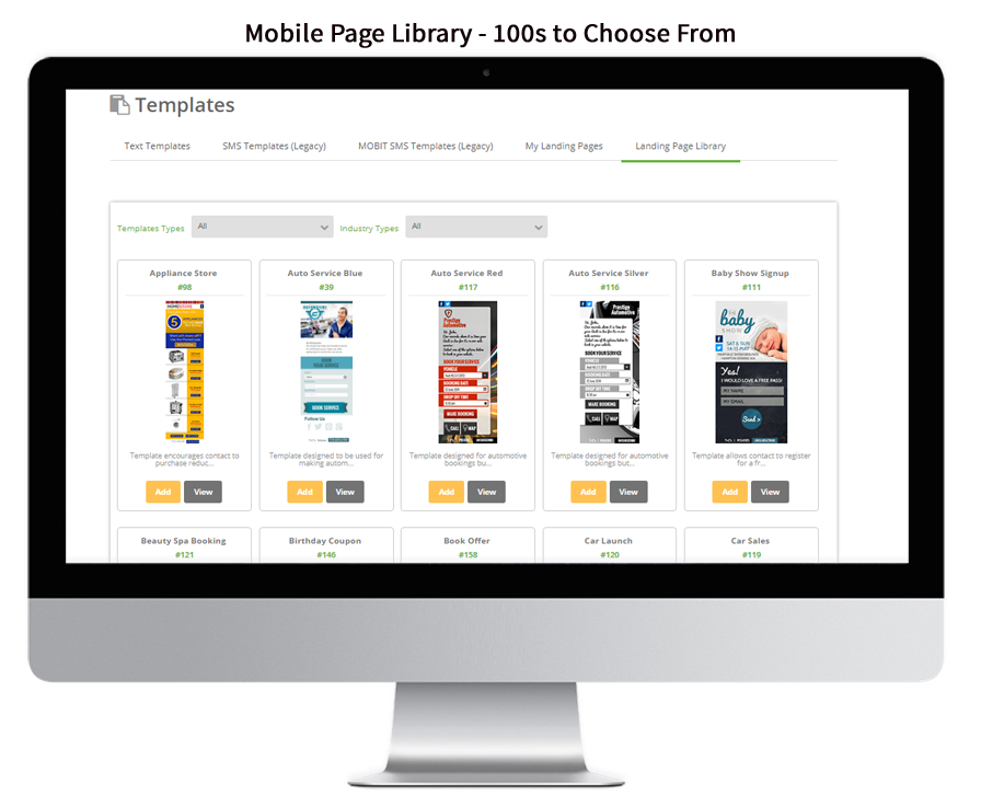 Mobile page library