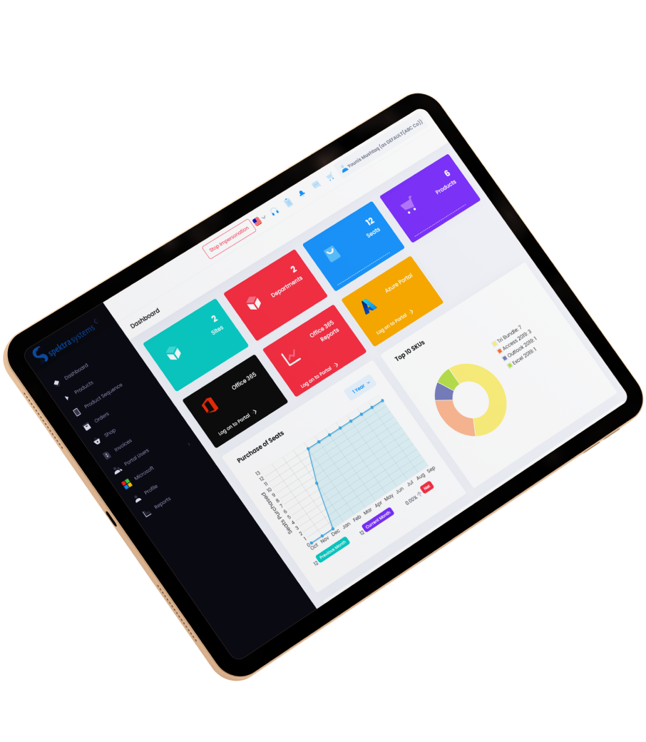 CSP Control Center Software - Microsoft CSP Customer Portal