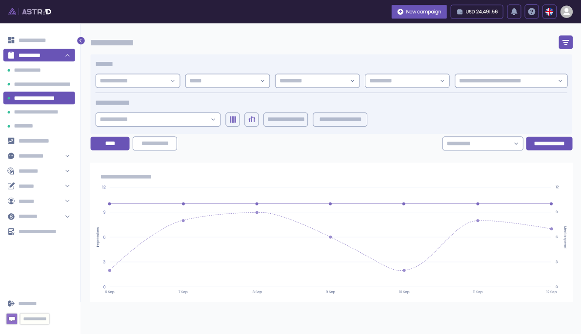 ASTRAD DSP Software - ASTRAD DSP Reporting