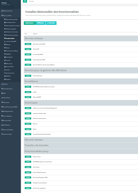 Artica Proxy Software - 3