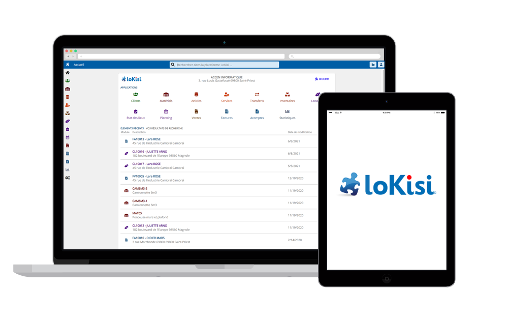 LoKisi screenshot: LoKisi applications