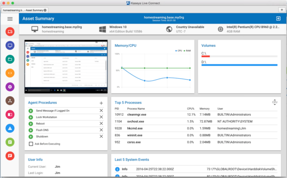 Atera Vs Kaseya Vsa 2021 Feature And Pricing Comparison On Capterra