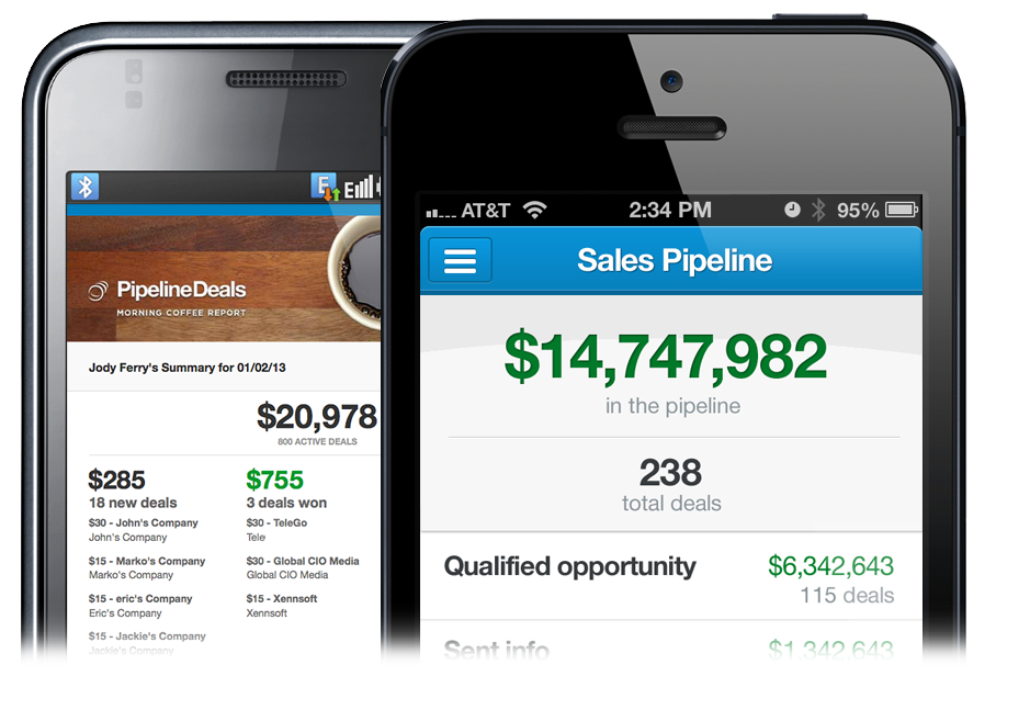 Pipeline Software - Keep selling on the go with iOS and Android.