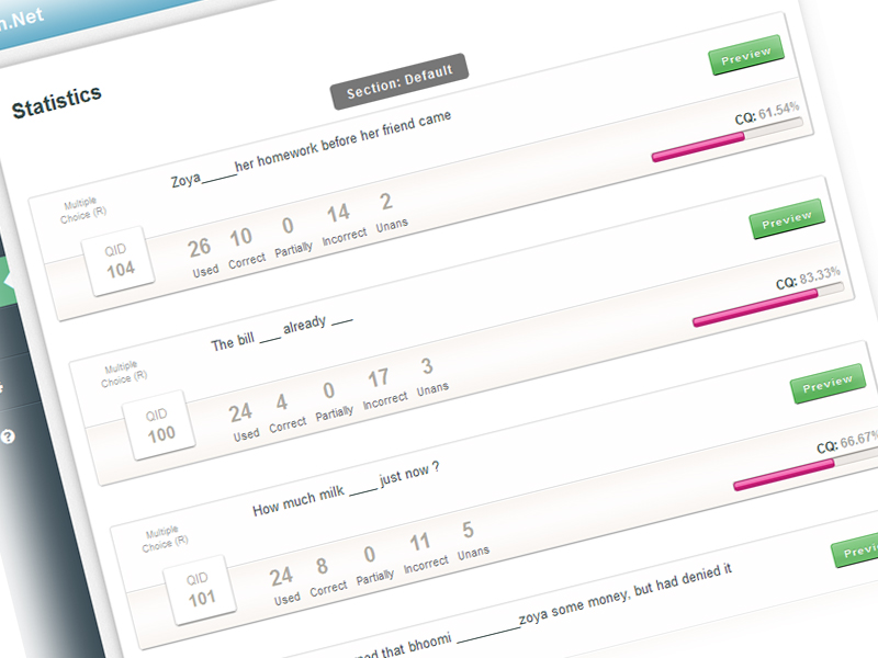 SpeedExam Software - Multiple choice questions