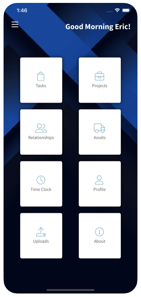 Albi screenshot: Mobile Iphone Home Page