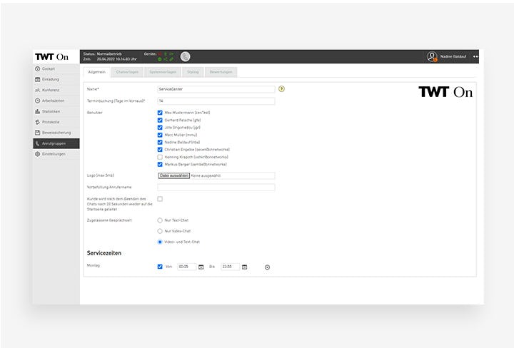 onvico Software - onvico call group management