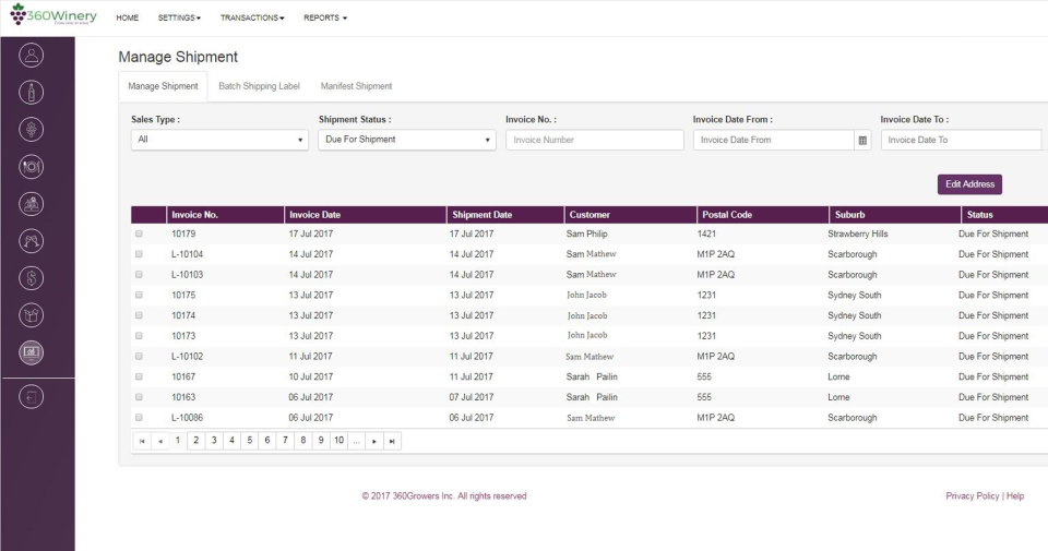 Manage Shipments by utilizing the bulk shipment and label capabilities, saving your team time and unnecessary headaches.-thumb
