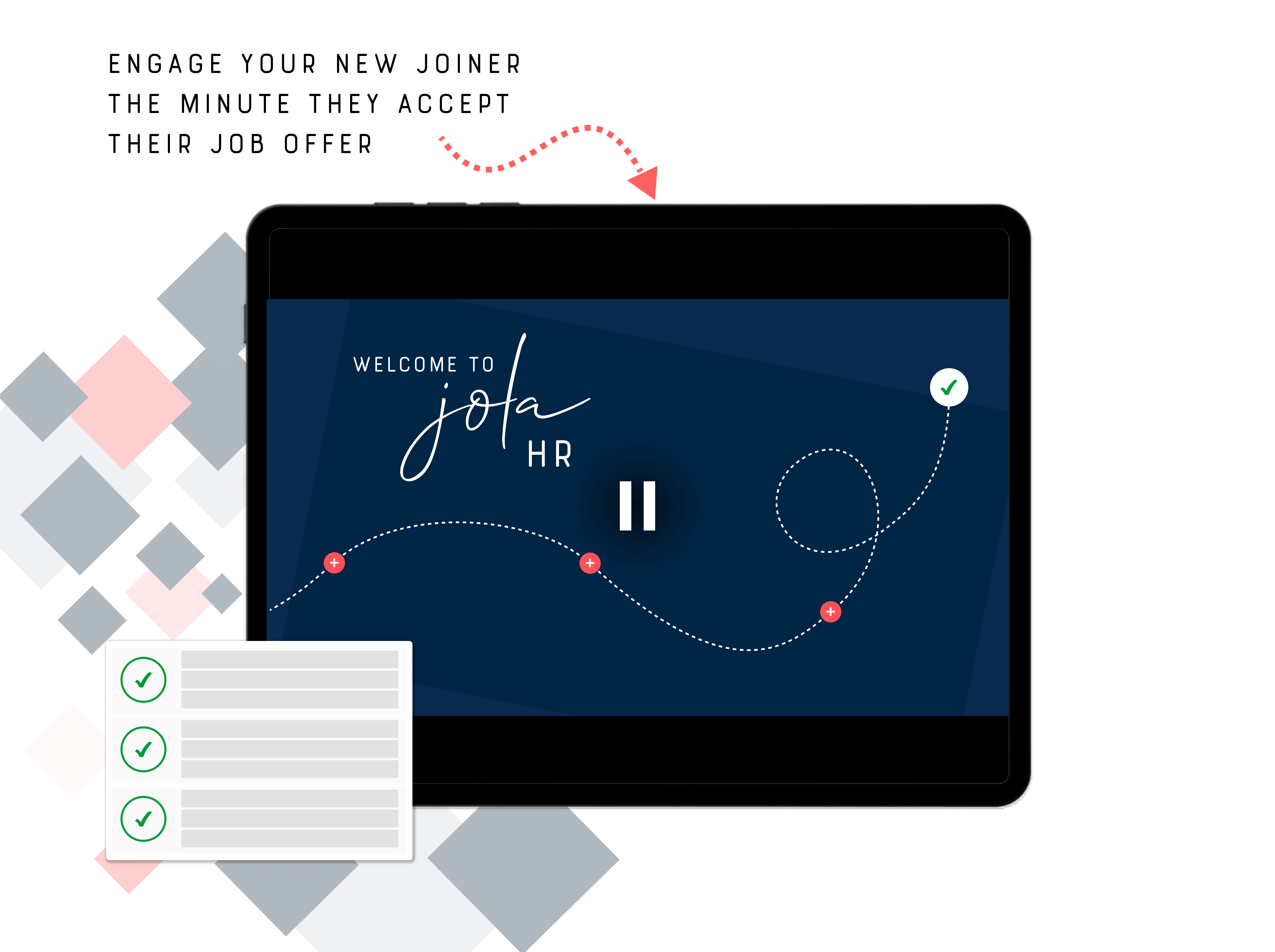 Engage your new joiners from day 1 with engaging and personalised content