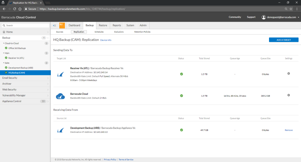 Barracuda Backup Service Software - 2