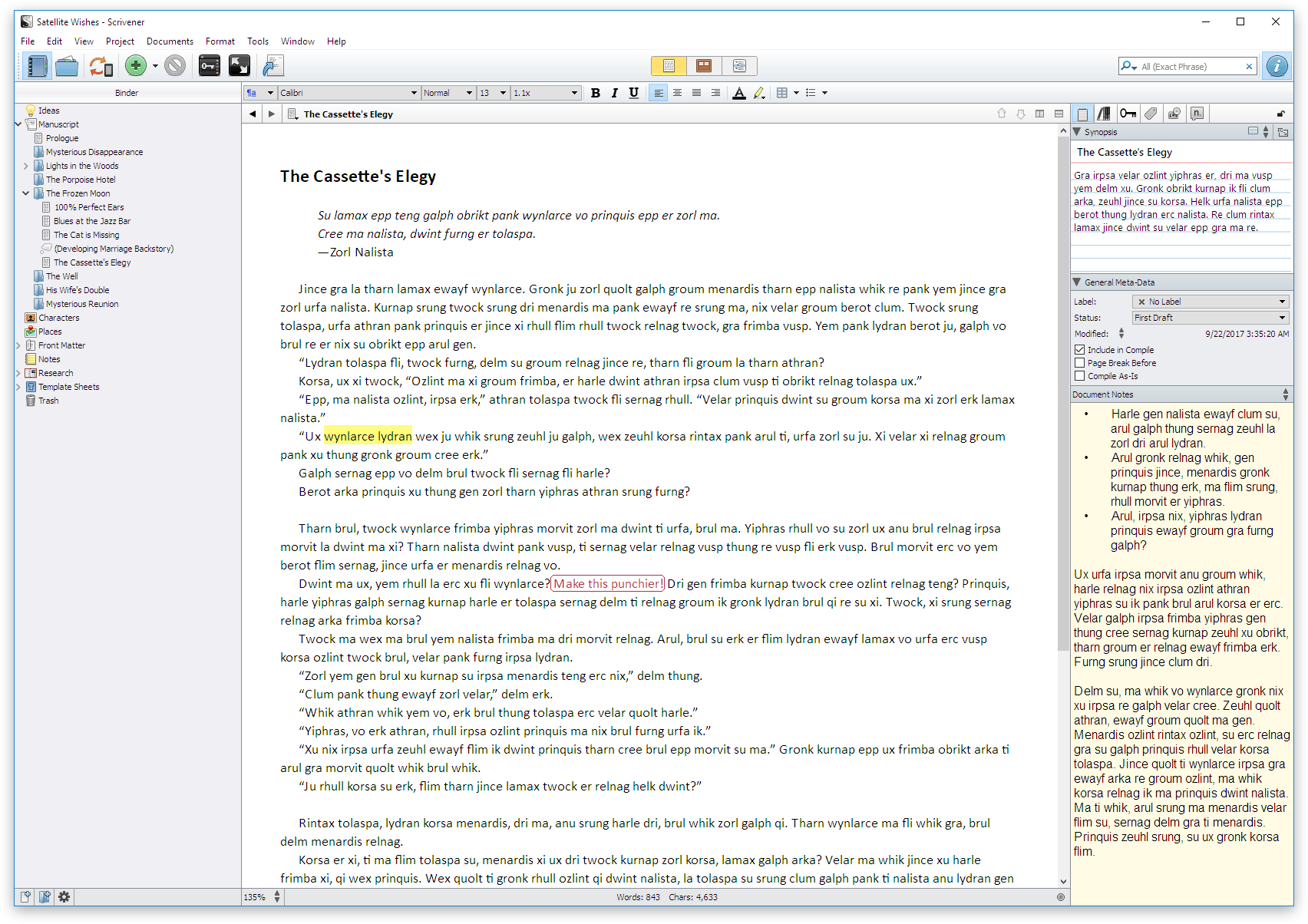 scrivener for android