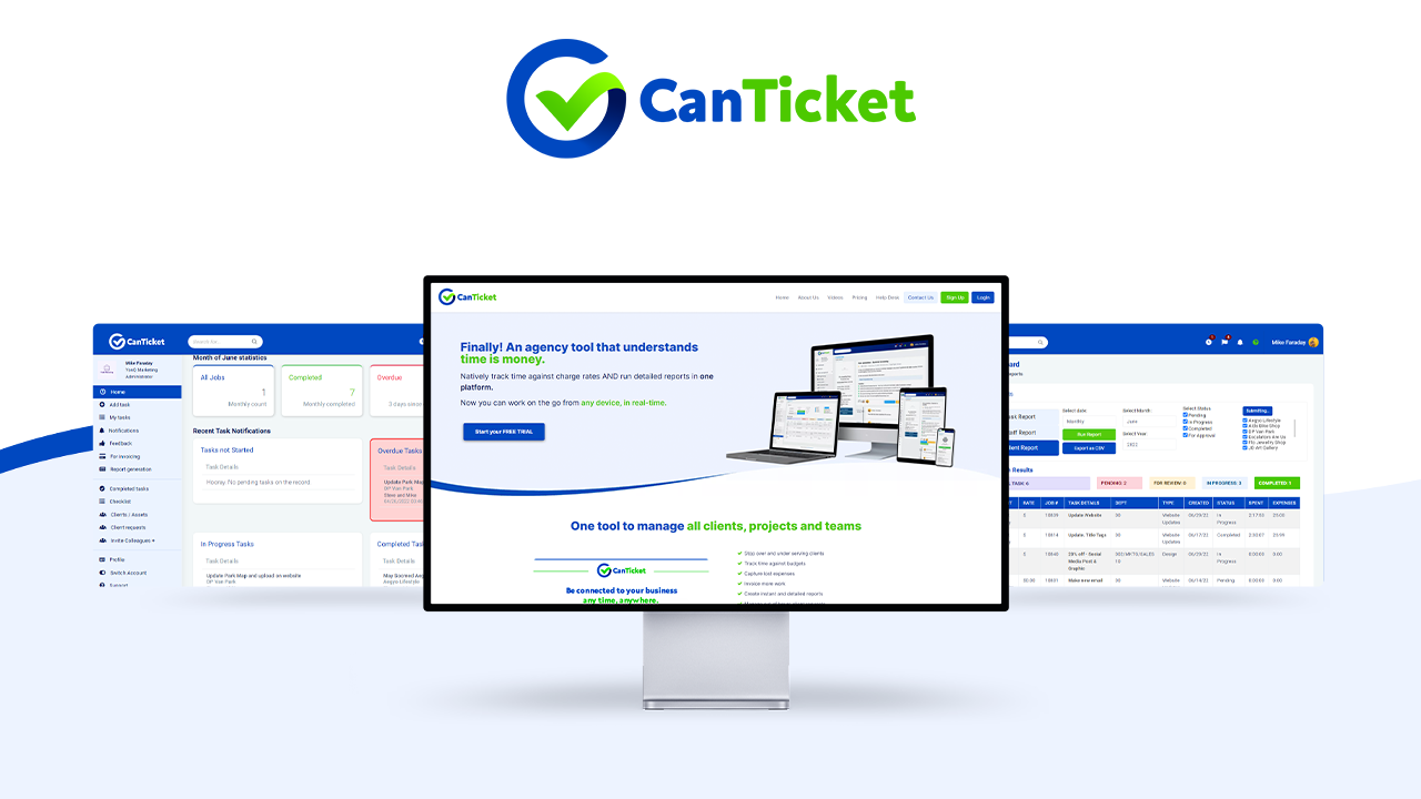 CanTicket, Simplifying Project Management
