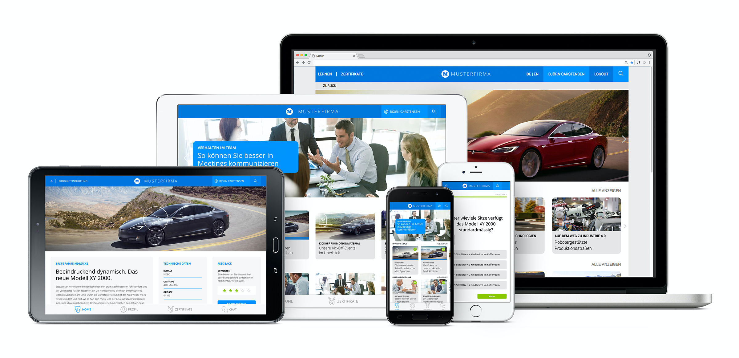 Lemon  screenshot: Lemon can be accessed across all internet-enabled devices