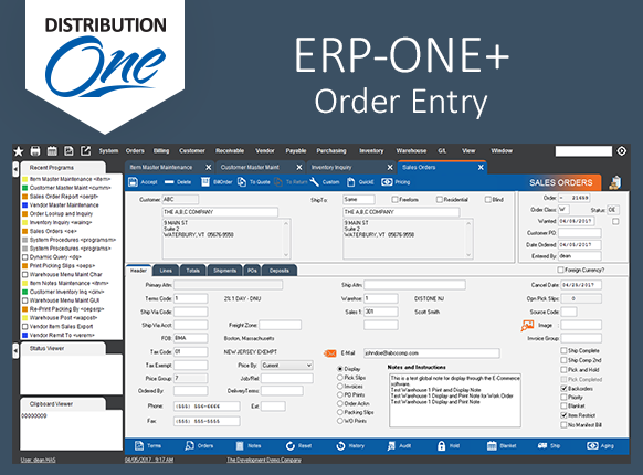 ERP-ONE+ Software - 1