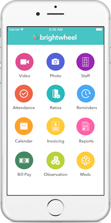 brightwheel screenshot: Easy-to-use and intuitive tools to streamline every step of your day.