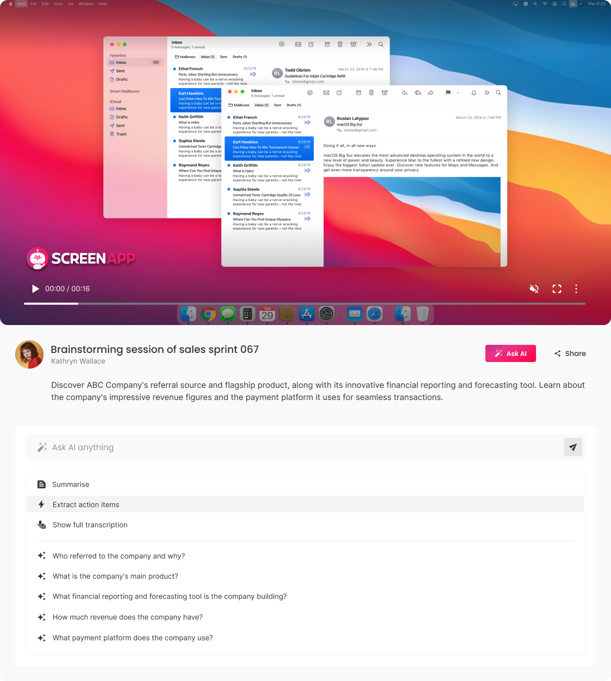 ScreenApp Reviews, Cost & Features GetApp Australia 2024