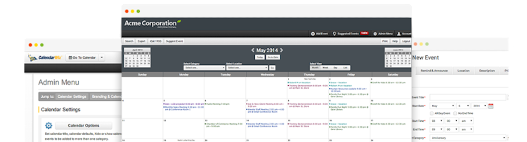CalendarWiz screenshot: Keep everyone on the team up-to-date with shared calendars