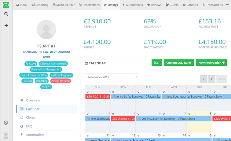 FantasticStay Software - 3