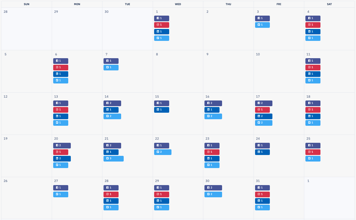Konnect Insights screenshot: Konnect Insights social publishing