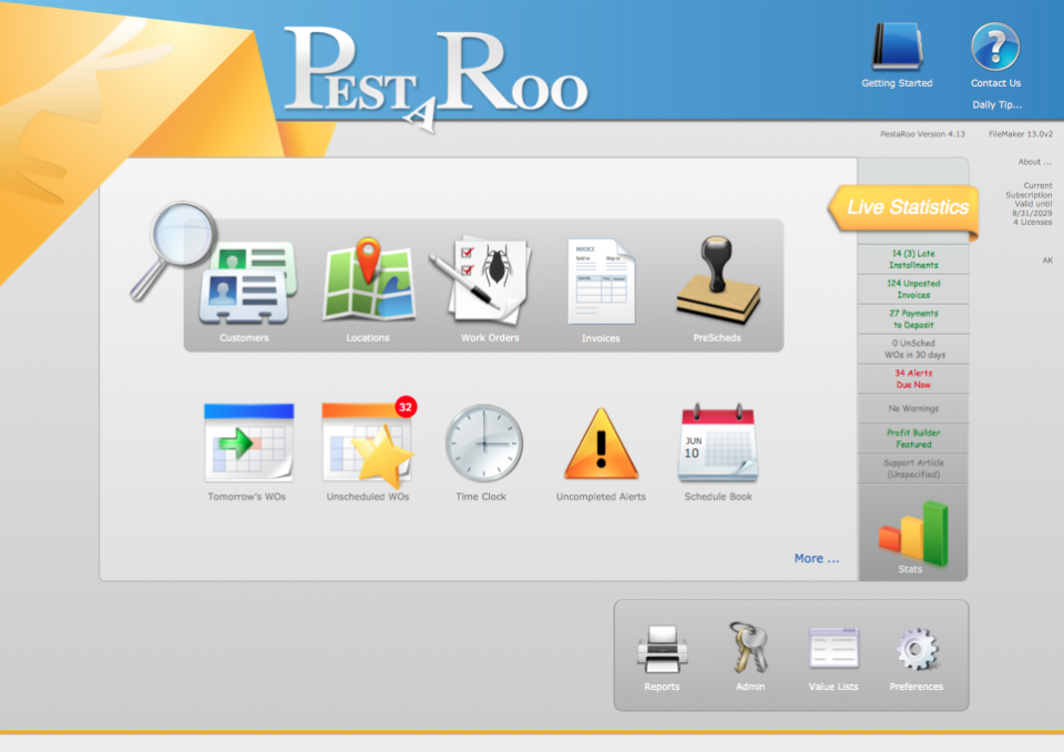 PestaRoo Software - 1
