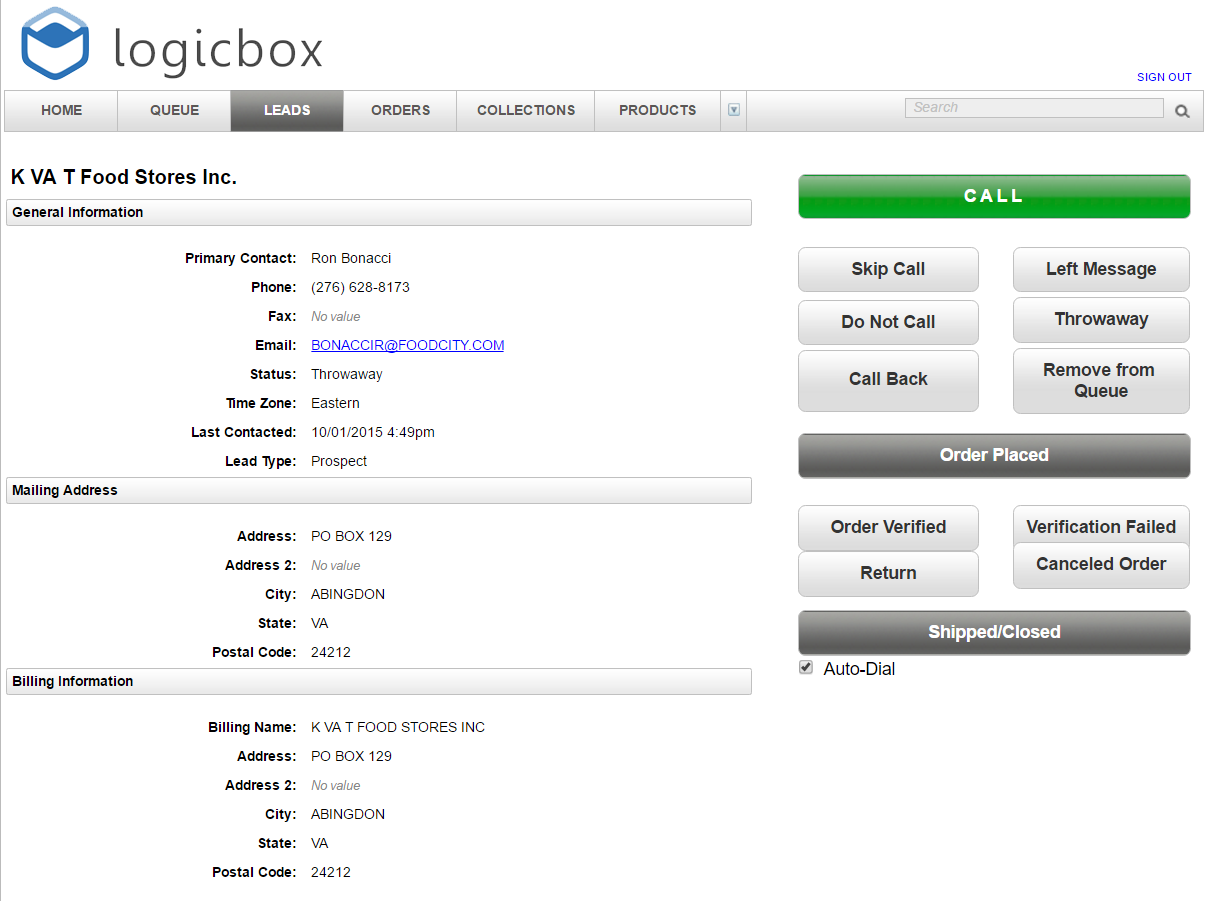 LogicBox Software - Applications for Inside Sales