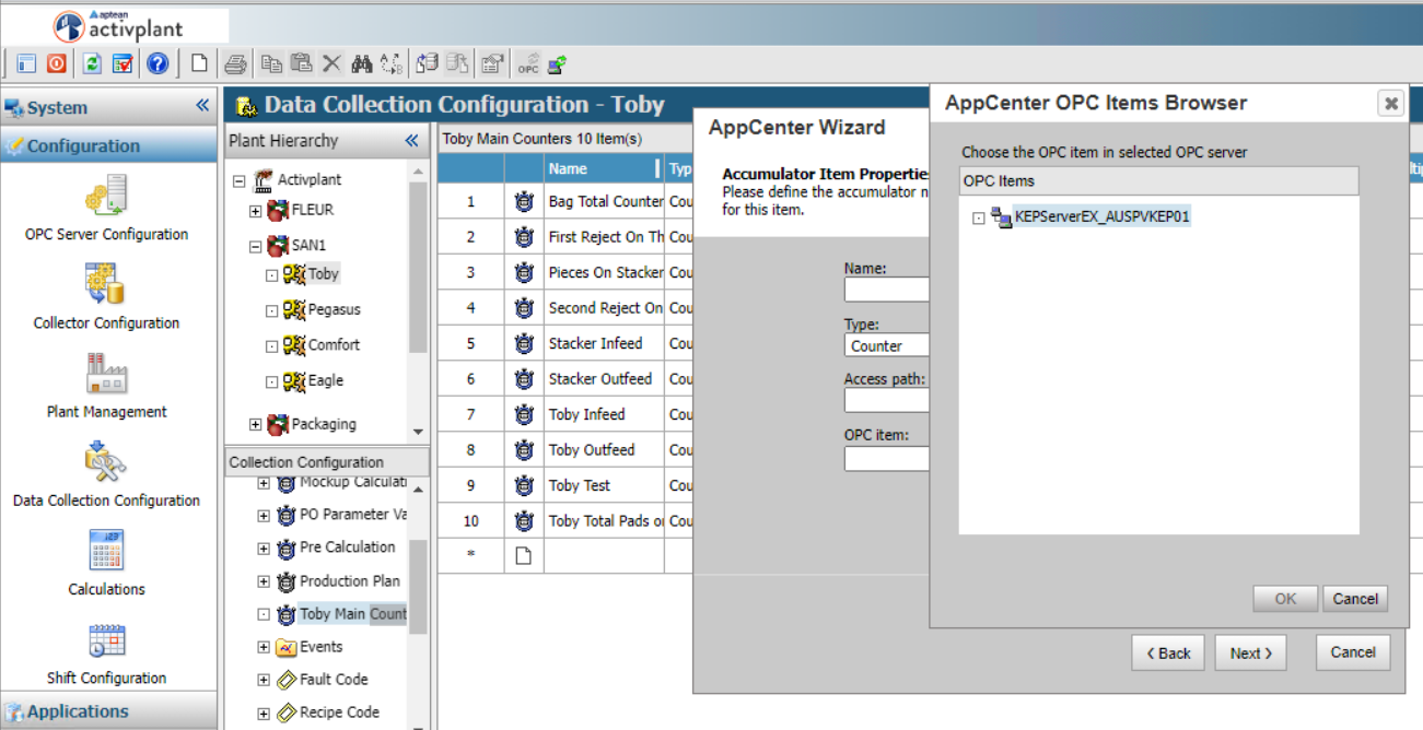 Aptean Activplant MES screenshot