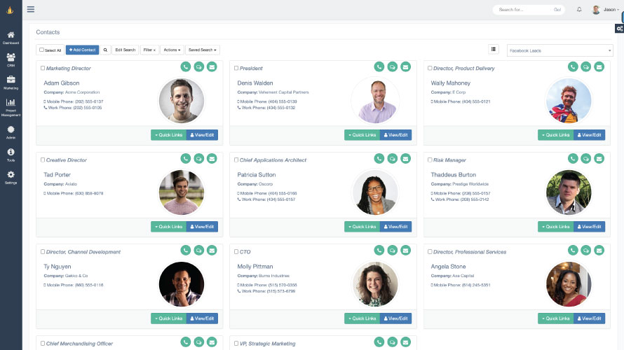 Pulse screenshot: Pulse CRM