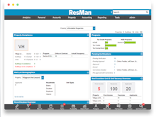 ResMan Software - View compliance KPIs at a property or portfolio level, as well as demographic snapshots to ensure adherence to tenant selection plans