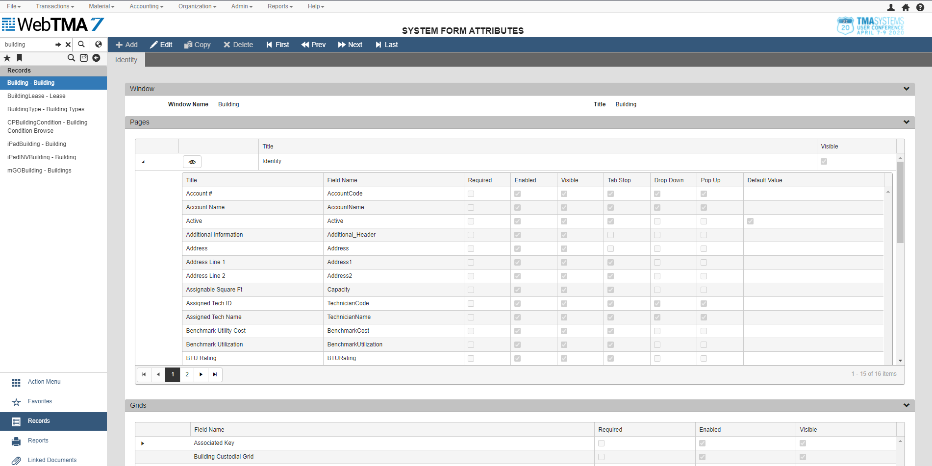 WebTMA Software - 4