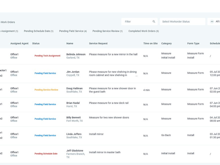 InsightPro Software - InsightPro real-time work order reporting screenshot