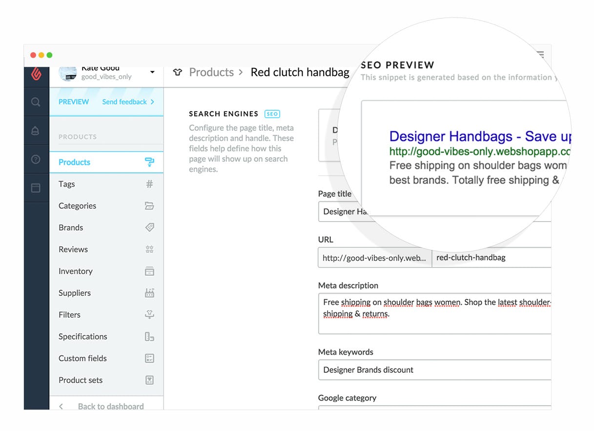 Lightspeed eCommerce Logiciel - 5