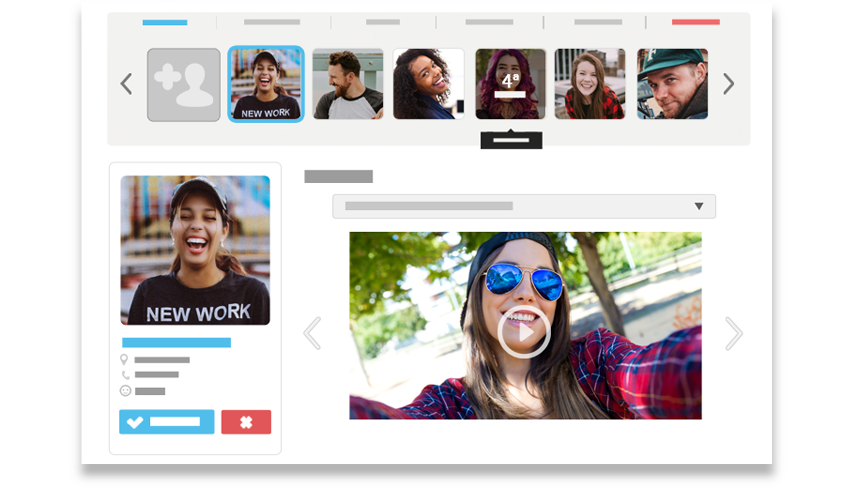 Filmijob screenshot: Recruitment process