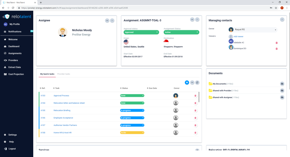 ReloTalent Software - 3
