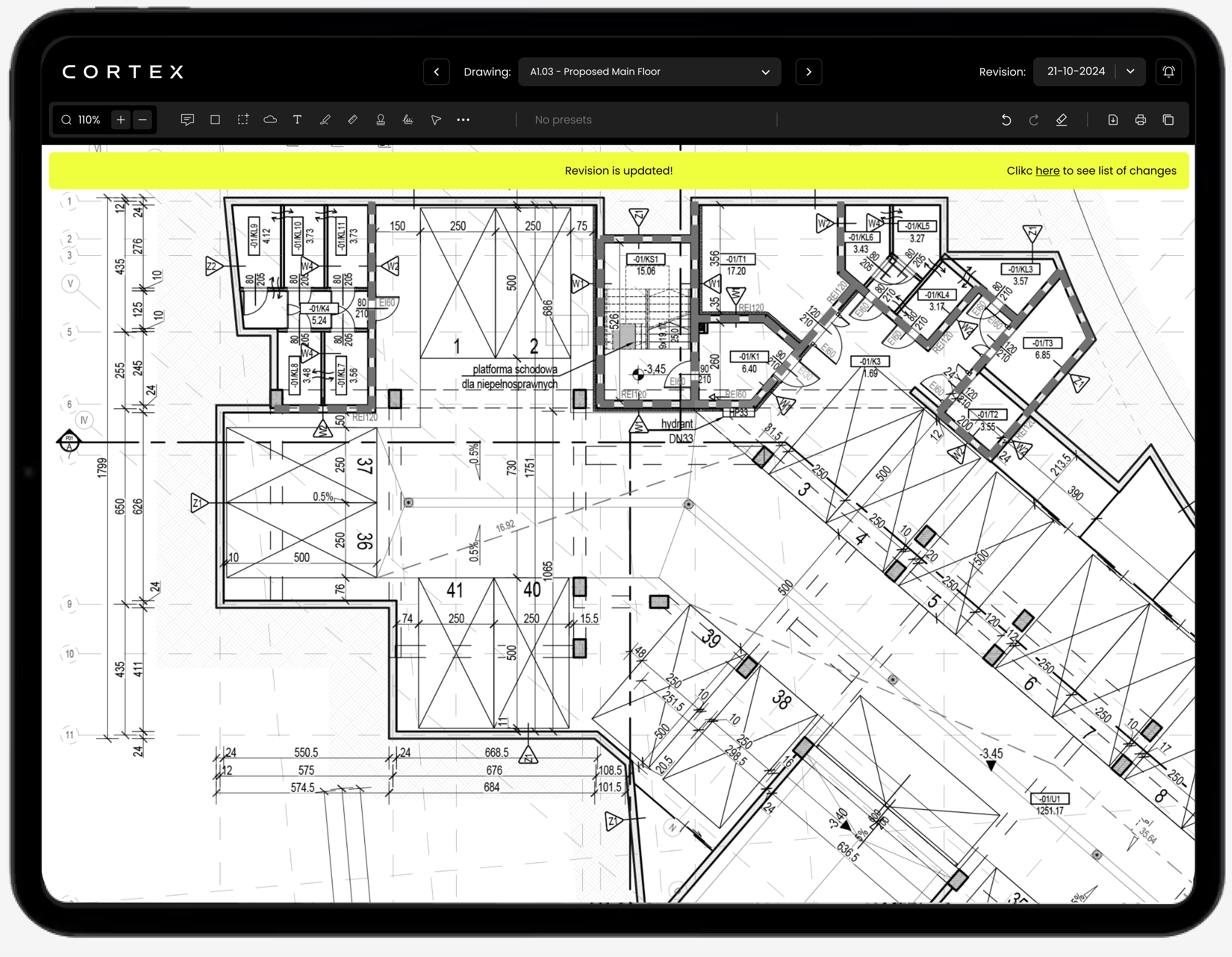 Cortex Drawing Management Software - Every update to a drawing is instantly available to all stakeholders, eliminating downtime between changes and empowering teams to adapt quickly.