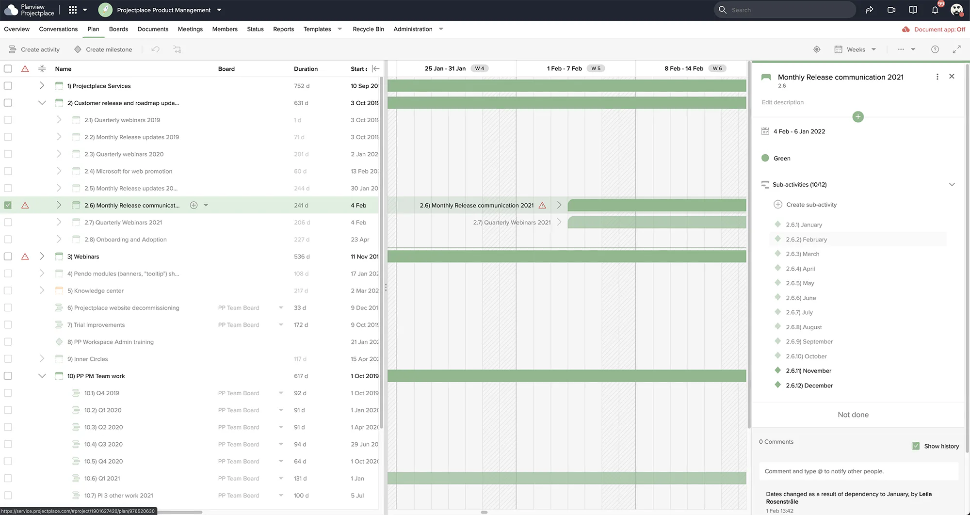 Projectplace Examples Planview ProjectPlace Price, Features, Reviews & Ratings - Capterra India