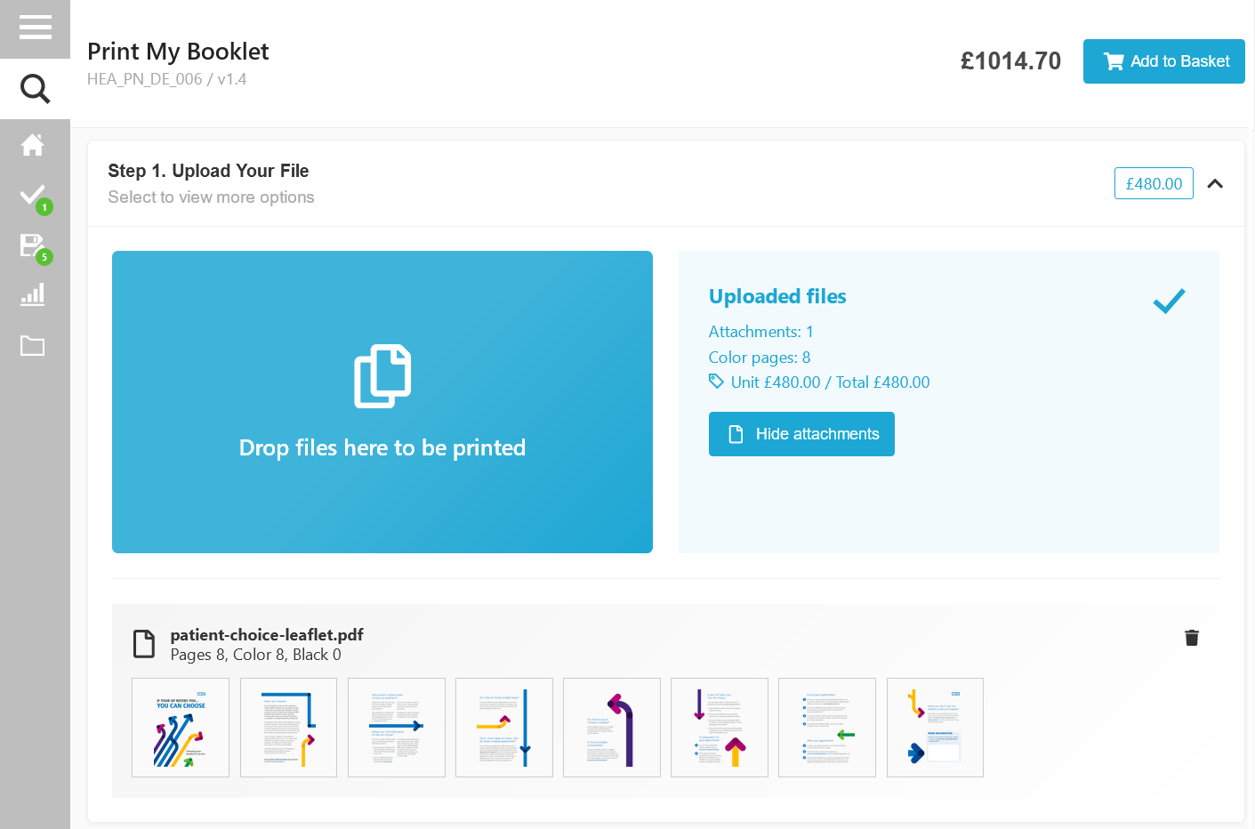 Coreprint Software - Instant pricing & file checking options to any criteria