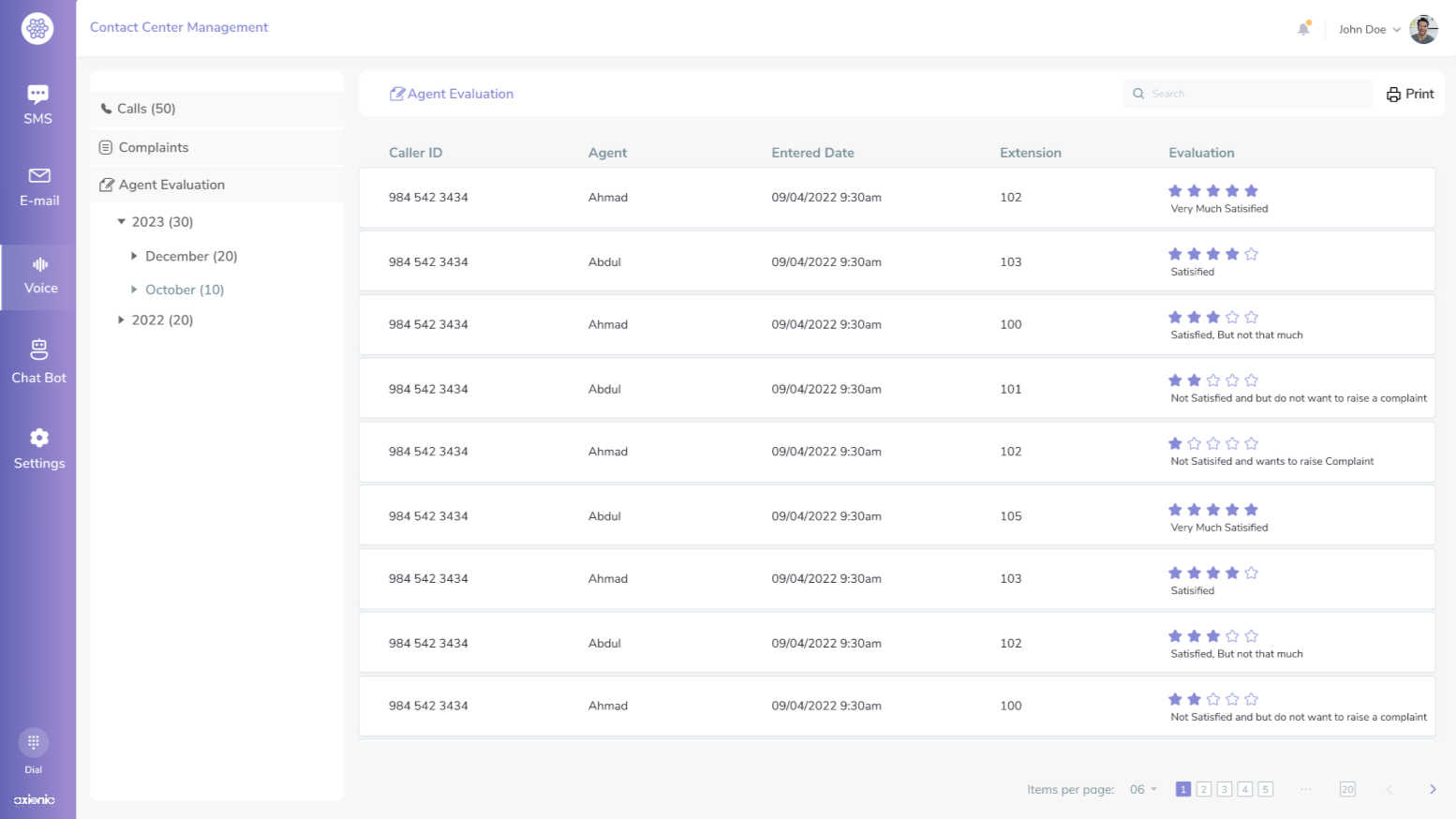 Cintrix screenshot: Cintrix Dashboard