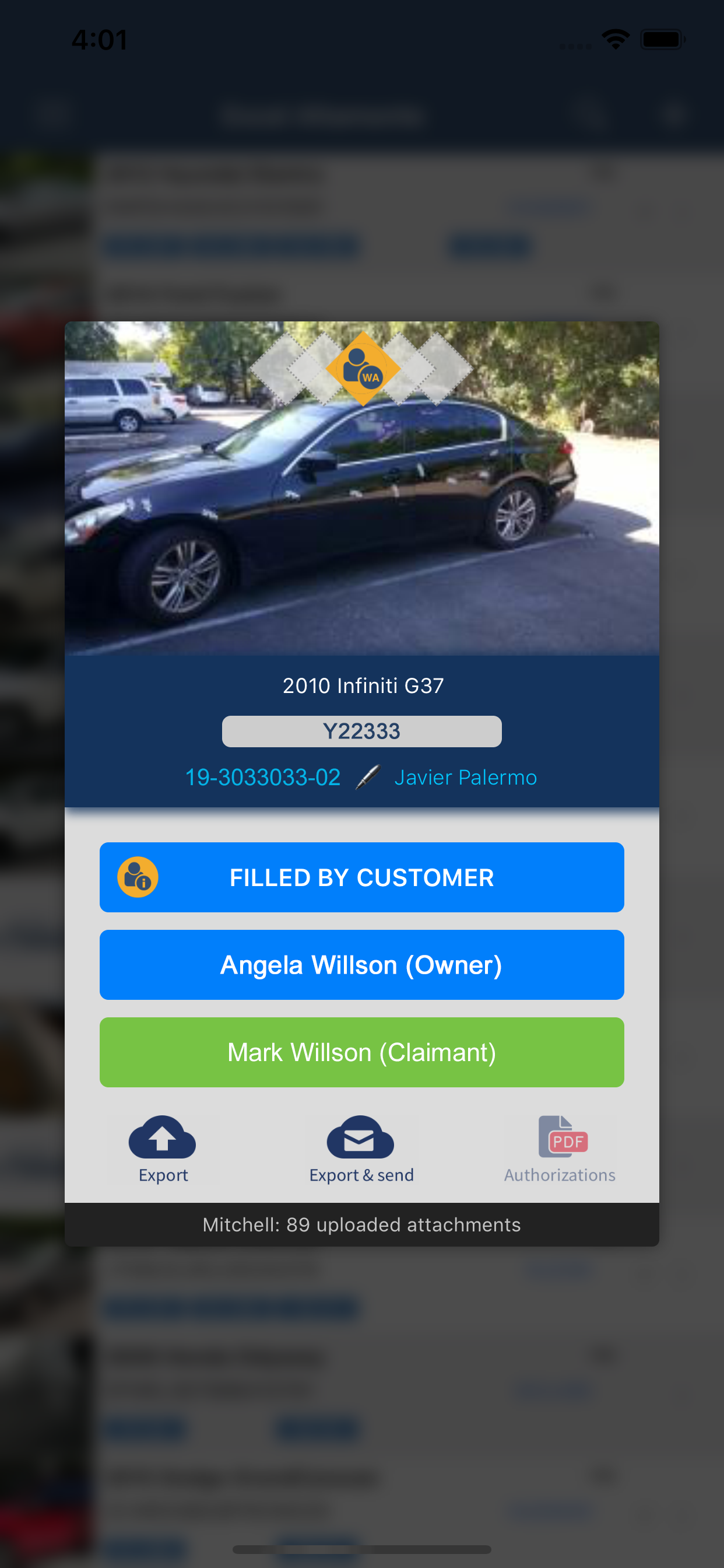 The Electronic Paperwork feature allows customers to complete all necessary paperwork and authorizations without having to visit the body shop in person, saving lots of time and providing a more convenient experience for customers.