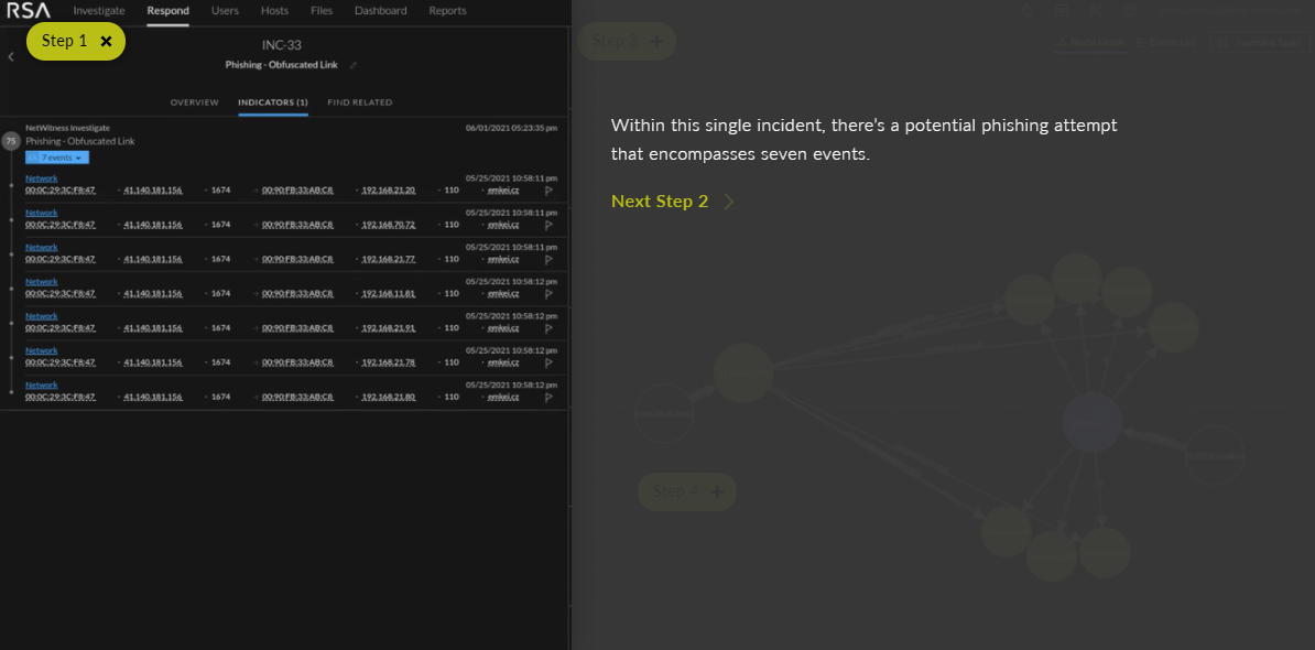 NetWitness screenshot