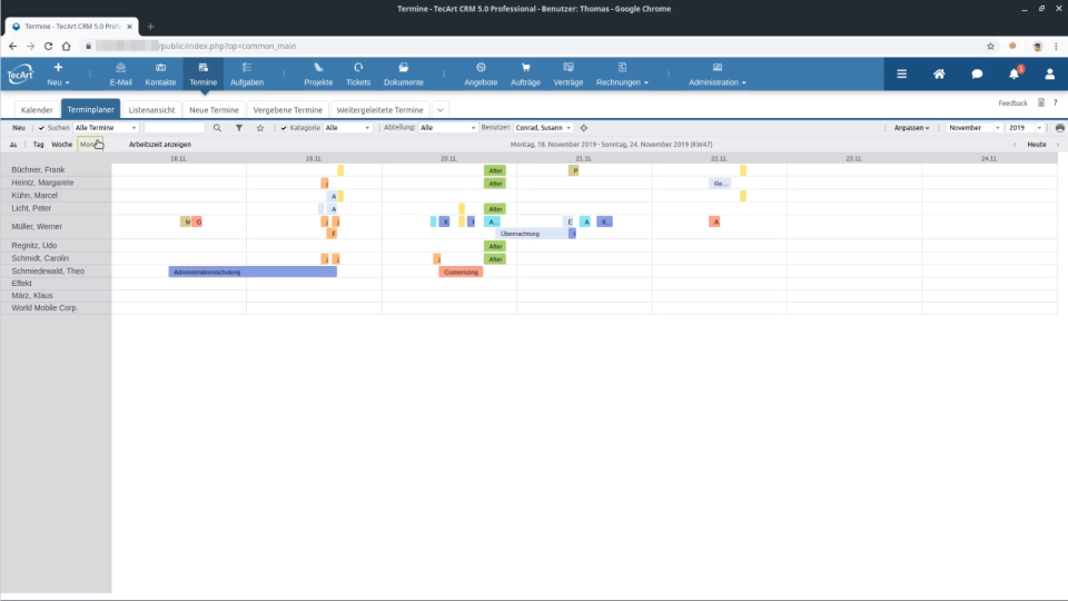 Gantt Board