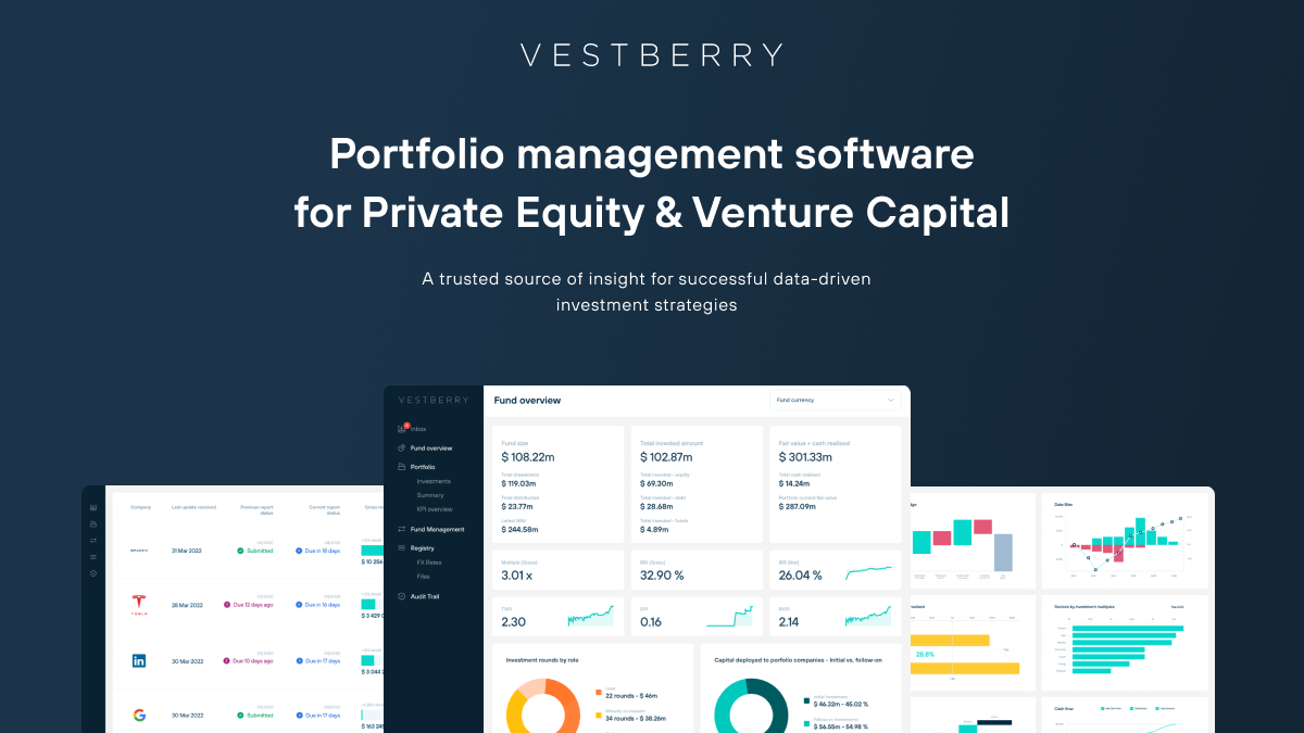Vestberry is a portfolio management and reporting software