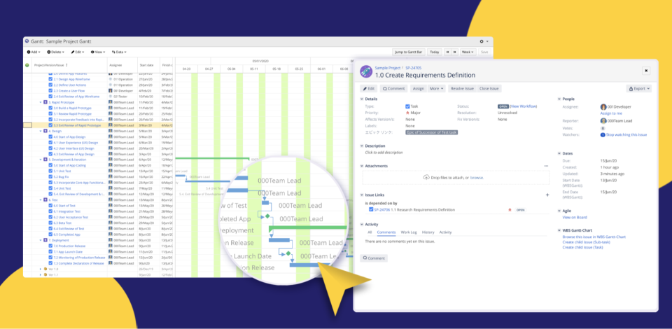 Wbs Gantt Chart For Jira Cost And Reviews Capterra Australia 2024 1484