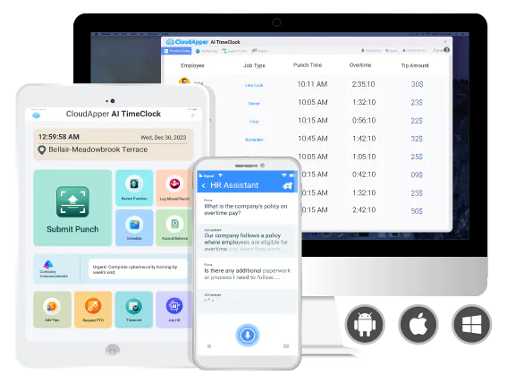 CloudApper AI TimeClock Pricing, Reviews & Features - Capterra New ...