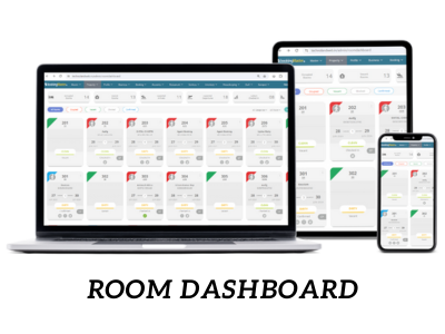 Booking Master screenshot: Booking Master room dashboard