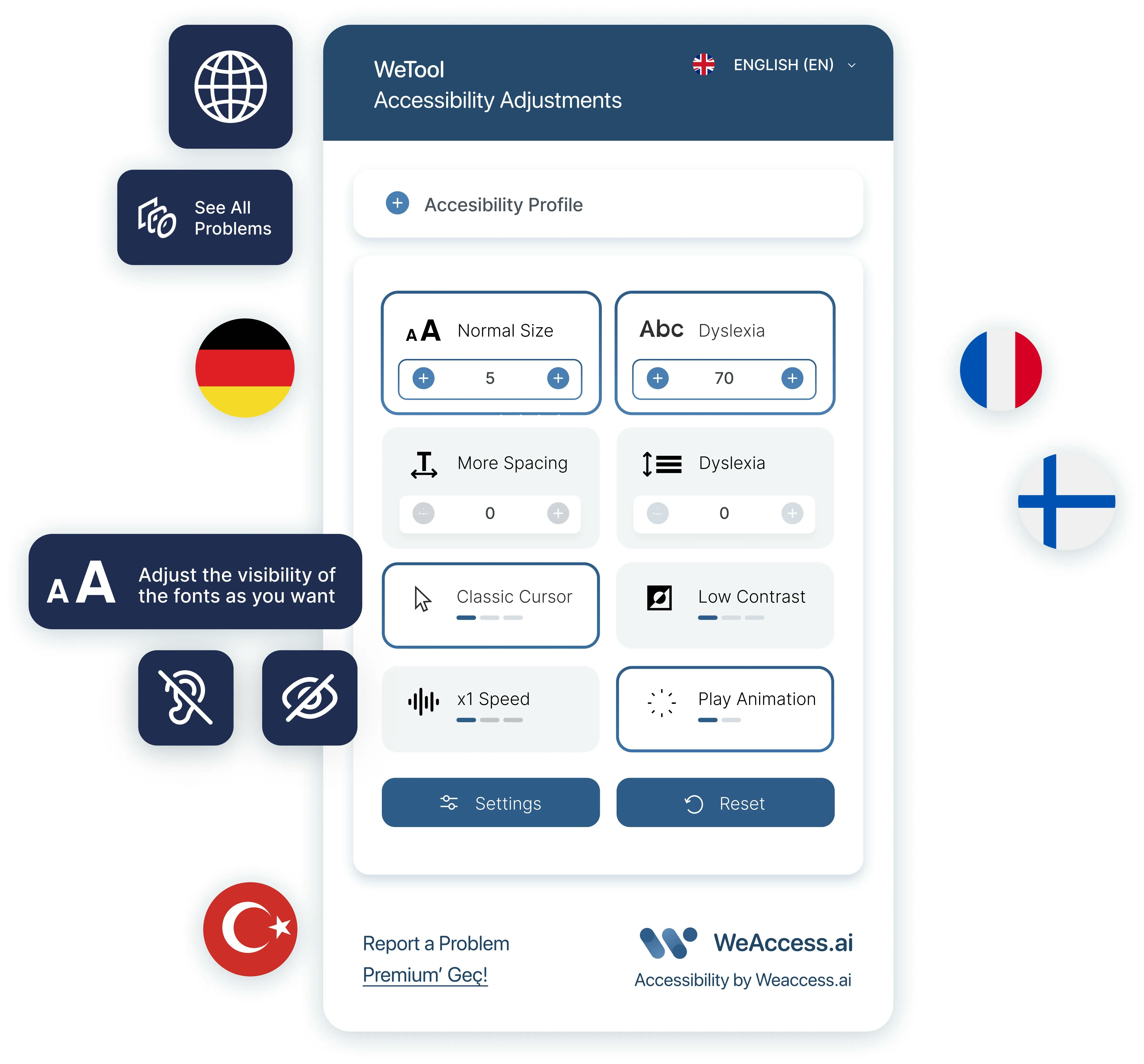 WeAccess Software - Widget solutions for multiple disability groups with WeTool