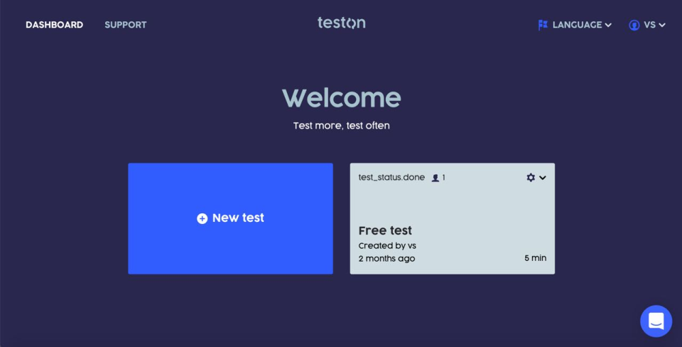 Teston Welcome Screen-thumb
