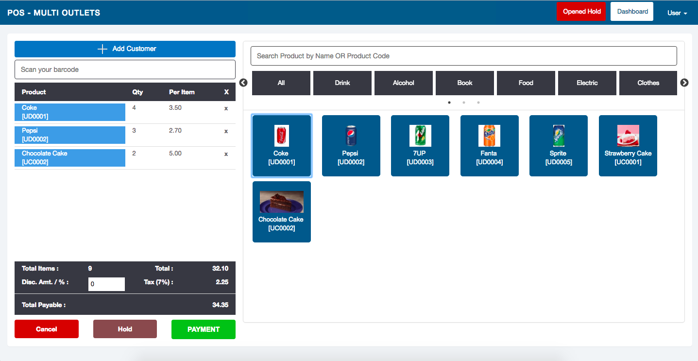 Alfa POS customers