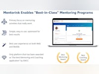 Mentorink Software - Our expertise and unique approach to mentoring enables you to deliver best-in-class mentoring programs via the best user experience for maximum benefit.